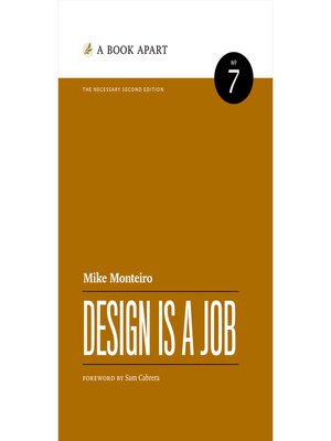 cover image of Design Is a Job